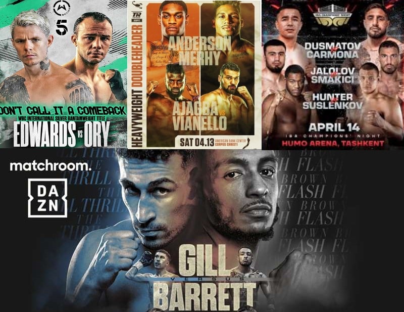 Boxing's Biggest Bouts: April 12-17 Fight Schedule Revealed!