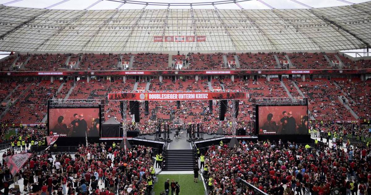 Bayer Leverkusen Celebrates Historic Double Victory with Fans