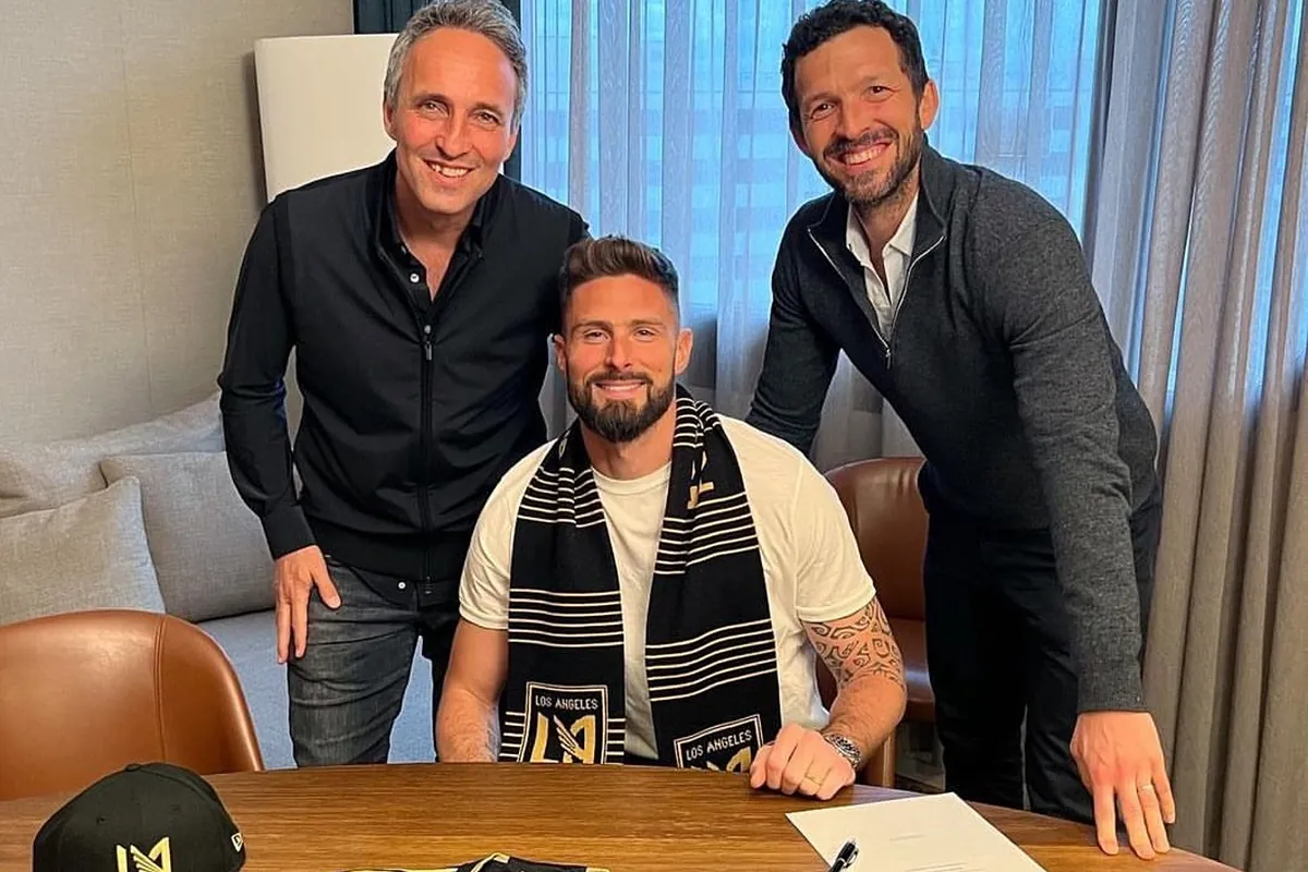 Olivier Giroud Embarks on a New Challenge in MLS with LAFC