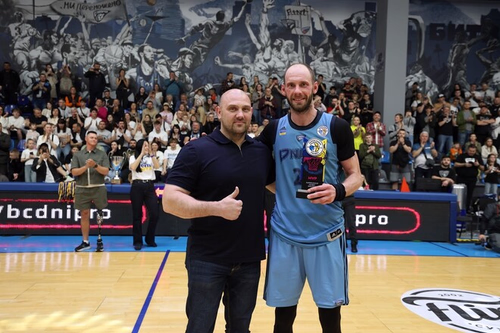 Тимофеєнко визнаний MVP української Суперліги після тріумфу «Дніпра»