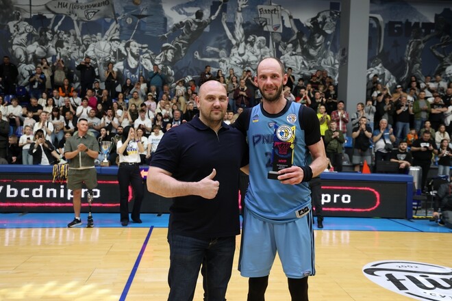 Тимофеєнко визнаний MVP української Суперліги після тріумфу «Дніпра»