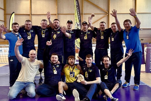 Параволейболісти України вибороли срібло Золотої Євроліги у Франції