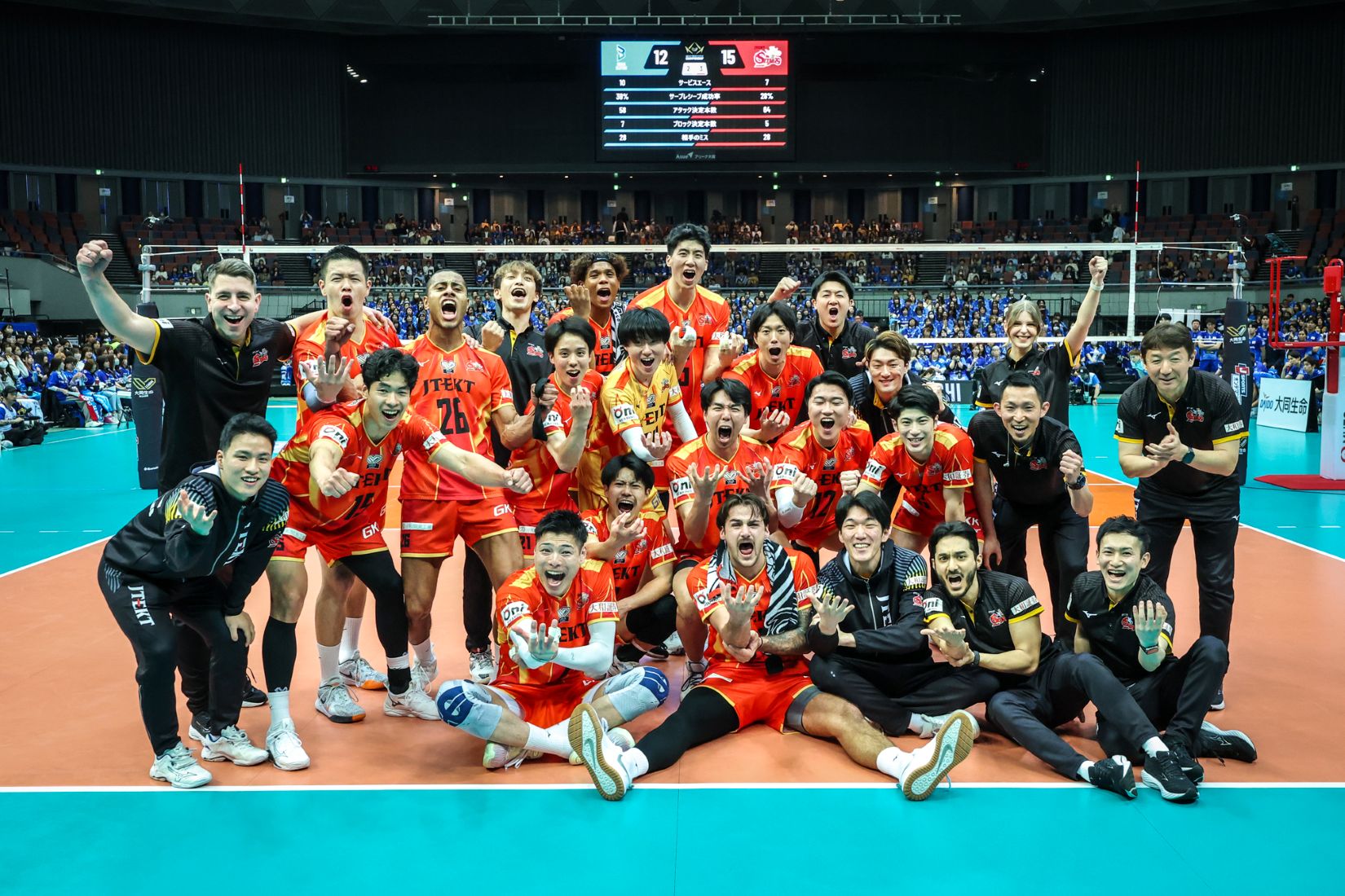 JTEKT Stings Secure SV.League Finals Spot with Dramatic Five-Set Victory over Osaka