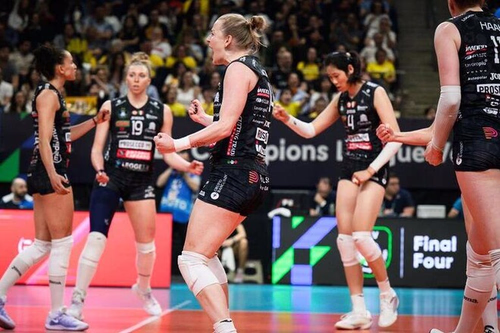 «Імоко Воллей» вдруге поспіль здобуває трофей Ліги чемпіонів у суто італійському фіналі