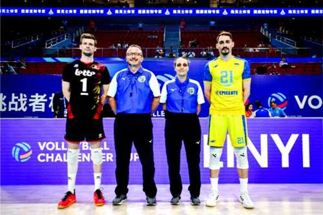Драма в Линьи: Украинские волейболисты уступили Бельгии на Кубке претендентов ФИВБ