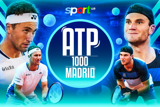Рууд і Дрейпер готуються до історичного фіналу ATP 1000 в Мадриді