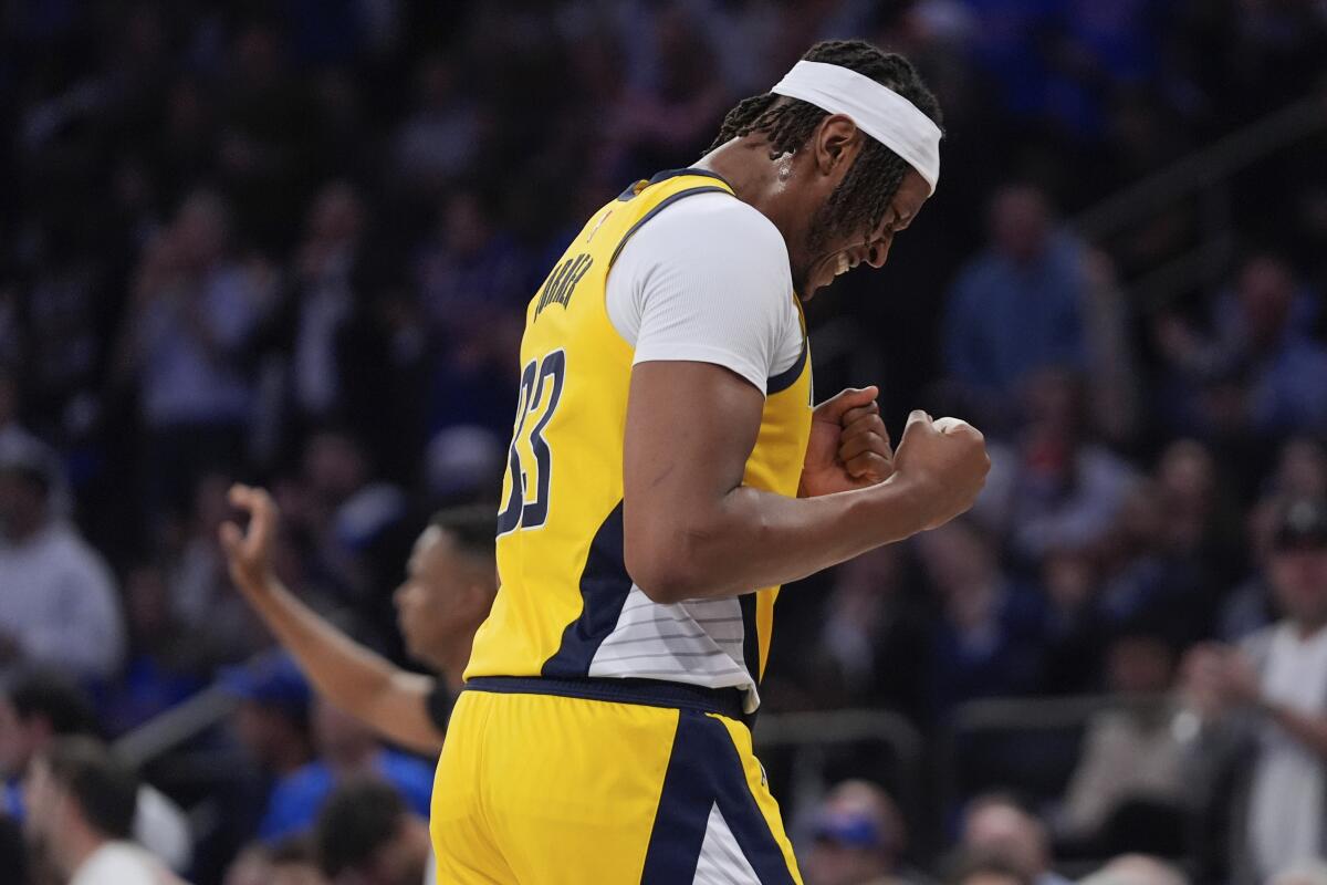Myles Turner Voices Frustration Over Decisive Calls in Pacers-Knicks Playoff Opener