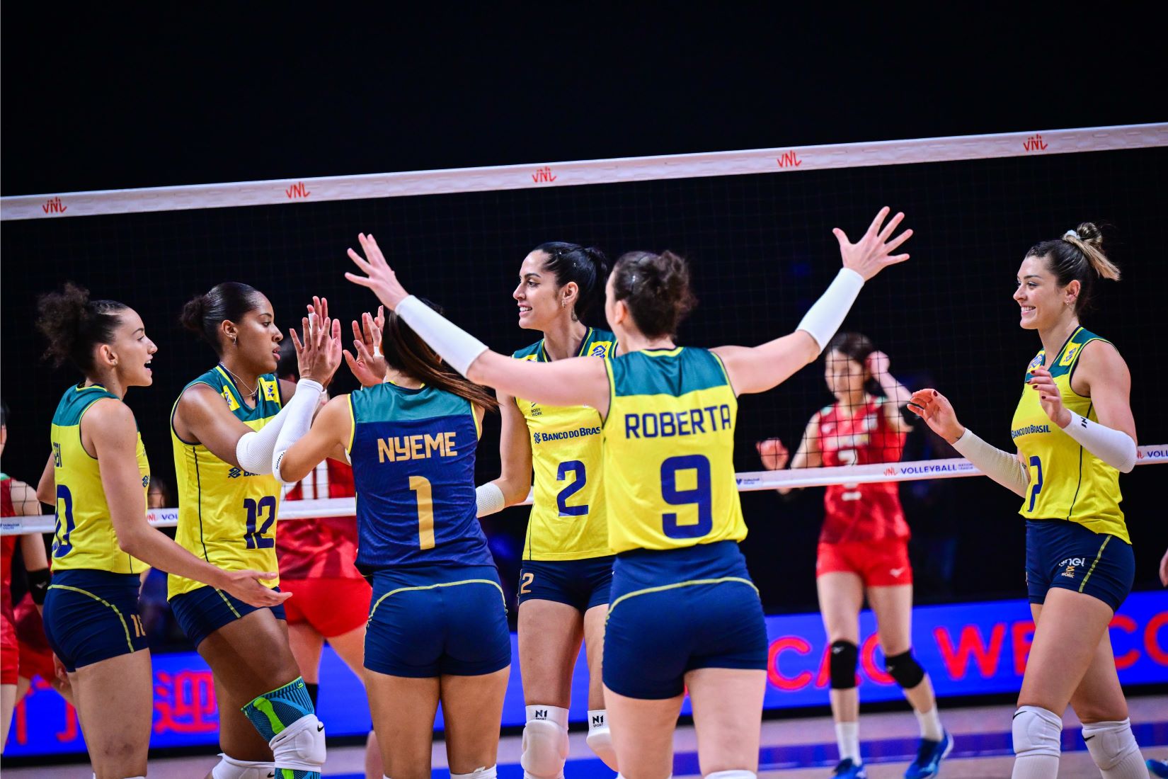 Thrilling Victory: Brazil's Women's Volleyball Team Defeats Japan 3-2 in Nations League Clash