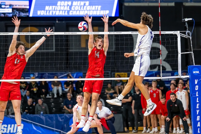 UC Irvine Triumphs over Penn State as Long Beach State Dismantles Belmont Abbey in Men's Volleyball Showdown