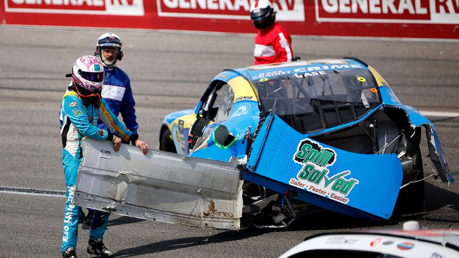 Heat of the Moment: Joey Gase's Bumper-Hurling Fury Catches NASCAR's Ire!