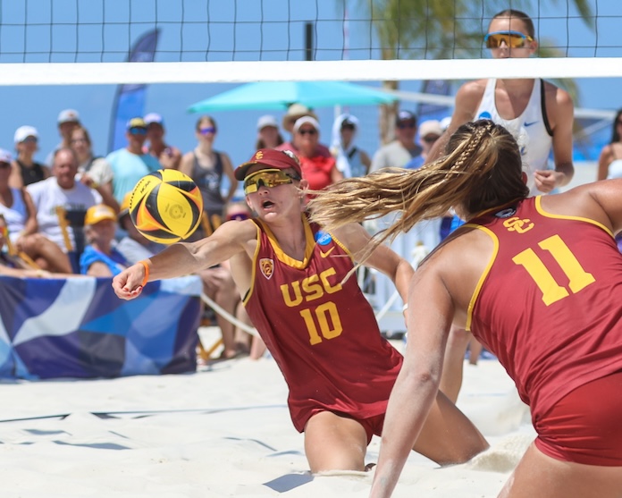 Spectacular Displays at NCAA Beach Volleyball Championships Captured in Exclusive Photo Gallery