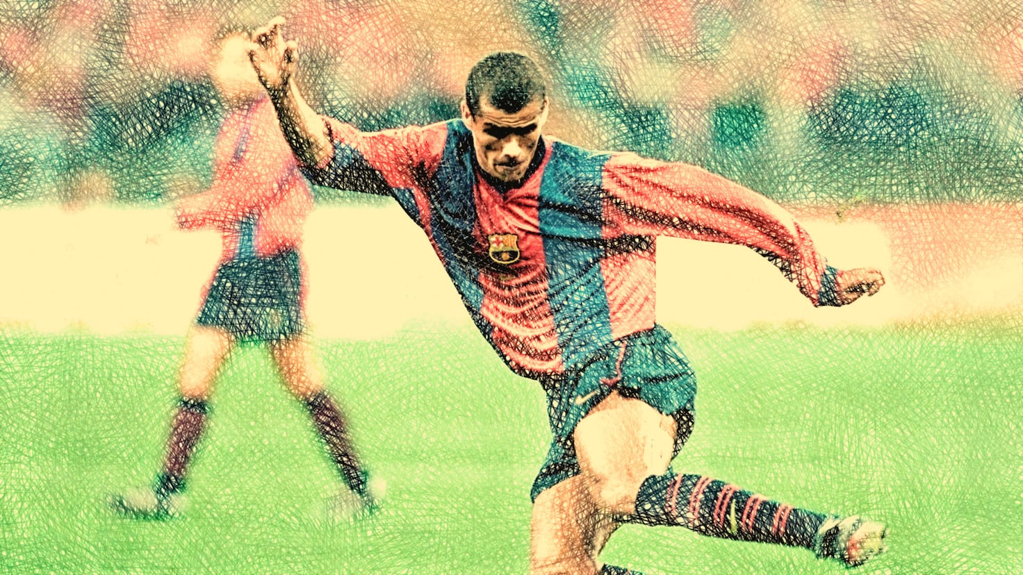 A Canvas of Goals: Rivaldo's Meteoric Rise at FC Barcelona