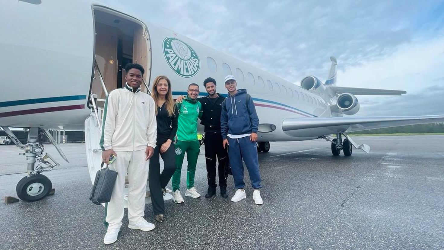 Palmeiras' Boss Flies Endrick Home on Private Jet!