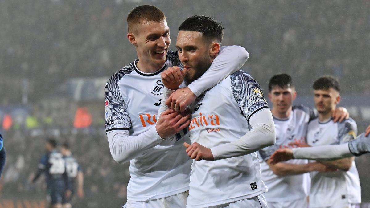 Swansea Crush Stoke 3-0: Relegation Fears Soothed as Potters Flounder!