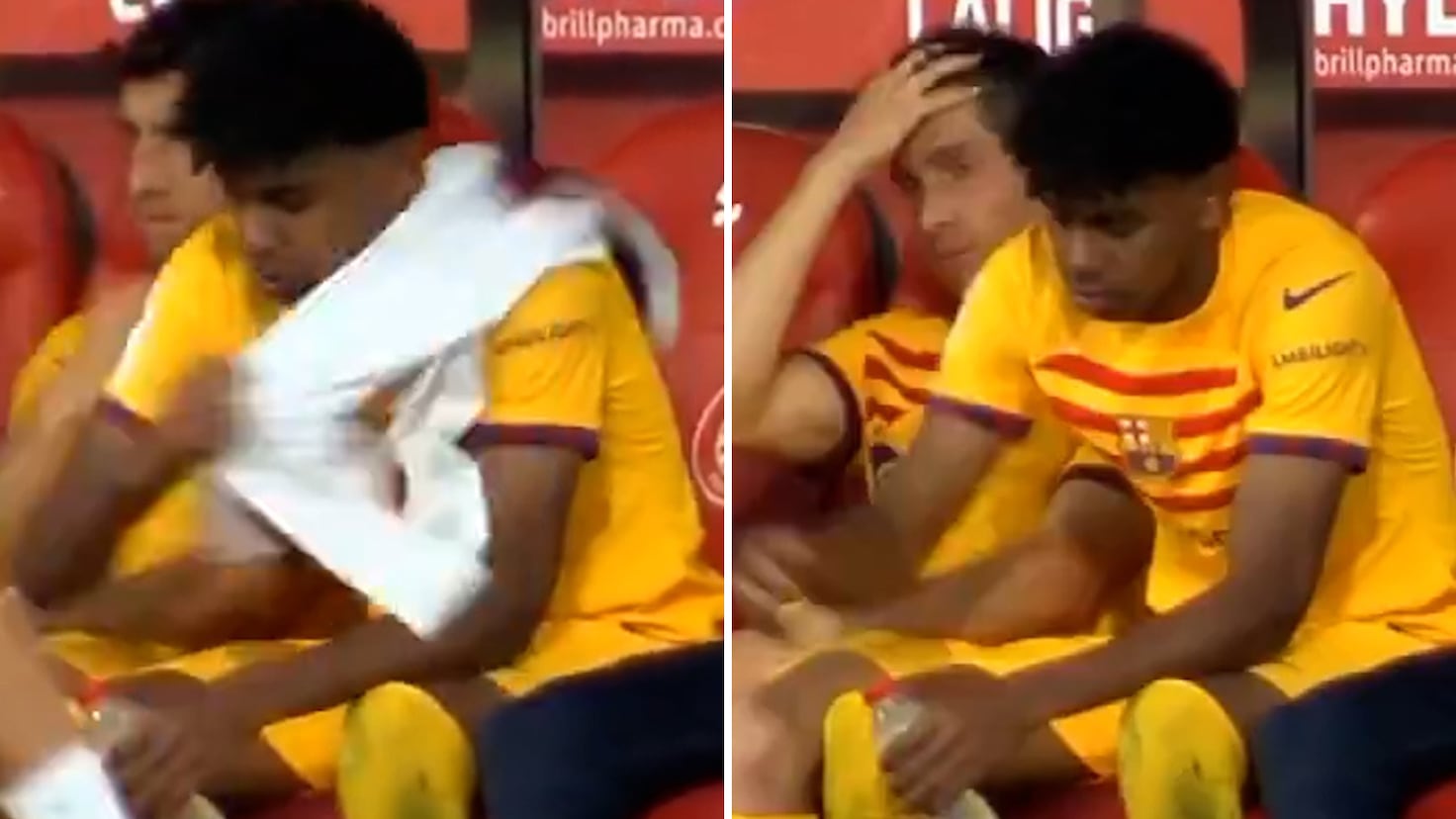 Barcelona's Prodigy Lamine Yamal's Visible Frustration After Substitution in Girona Clash