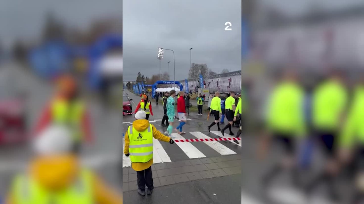 Norwegian Stadium Spectacle: Road Closure for Unique Player Entry Goes Viral