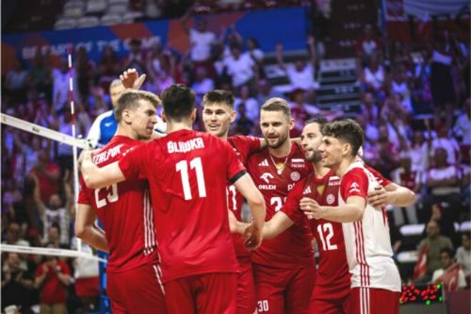 Польская сборная блестяще стартует в Лиге наций по волейболу, оставляя соперников сзади