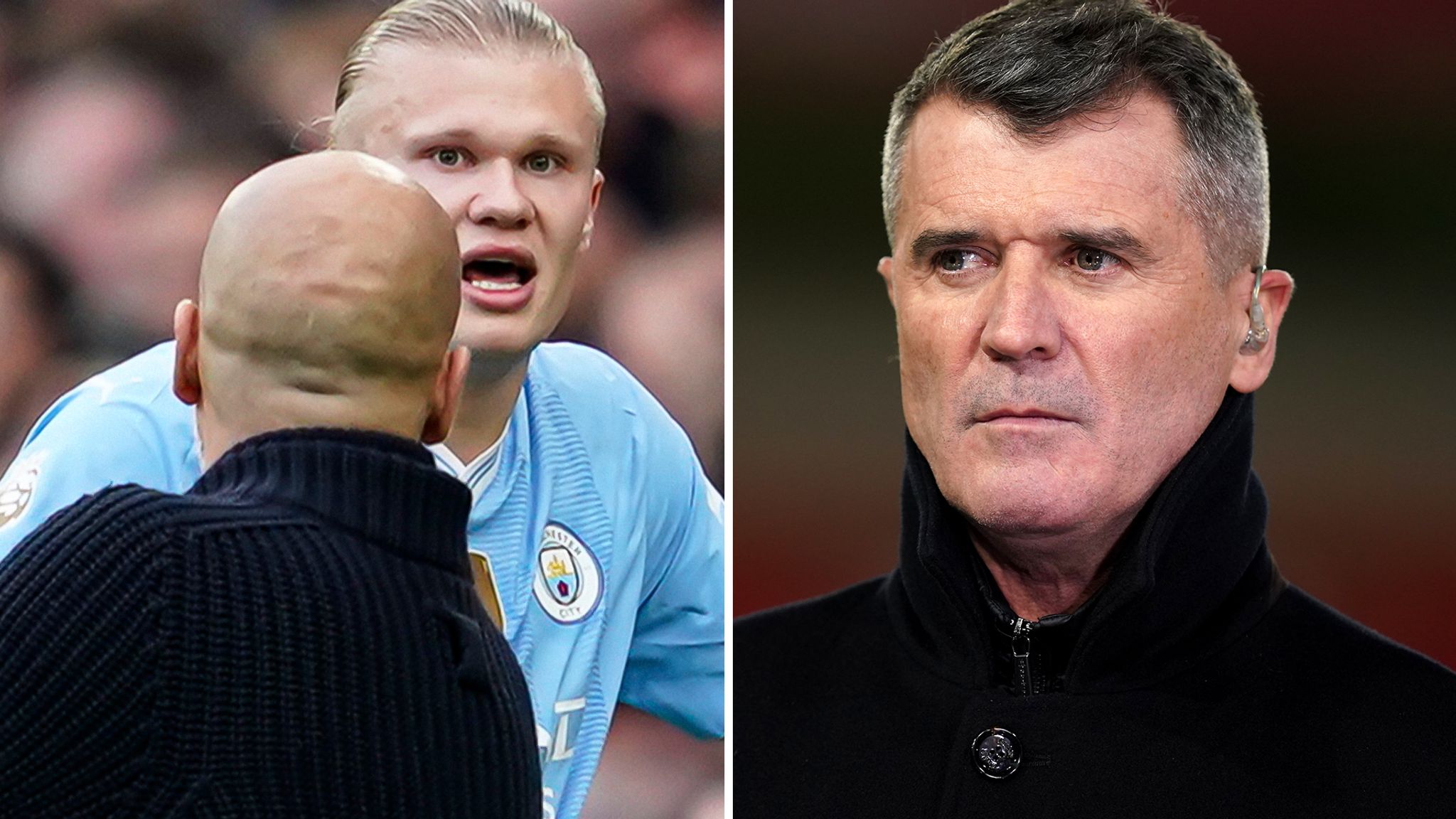 Erling Haaland's Frustration and Roy Keane's Critique Ignite Debate After Four-Goal Extravaganza