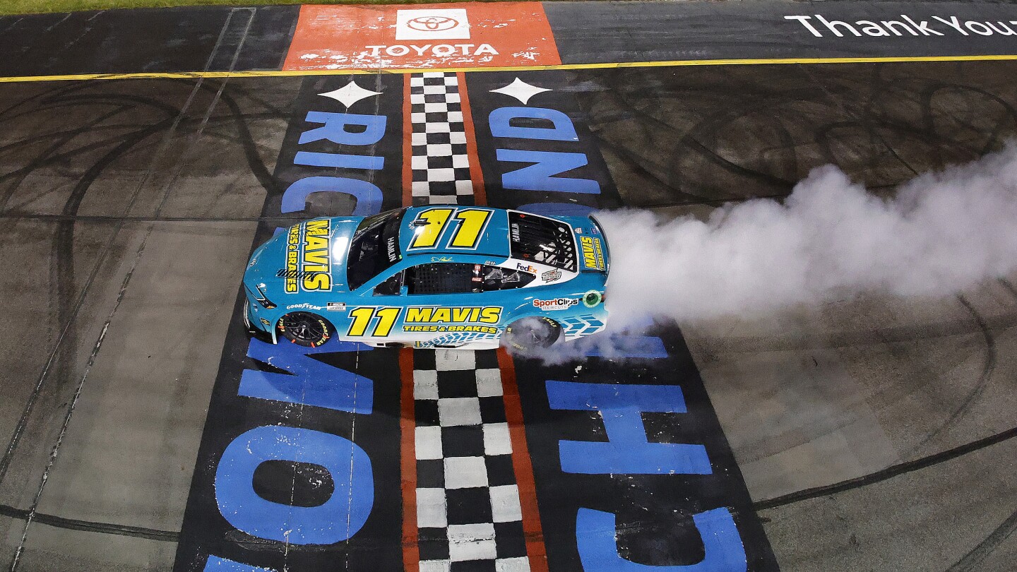 NASCAR Thrills: Hamlin's Triumph & Wet Tires Win!